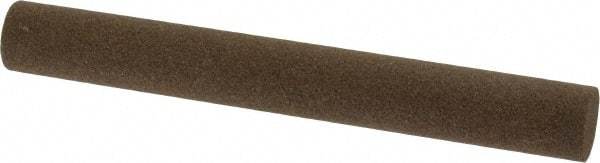 Norton - 4" Long x 1/2" Diam x 1/2" Thick, Aluminum Oxide Sharpening Stone - Round, Coarse Grade - Best Tool & Supply