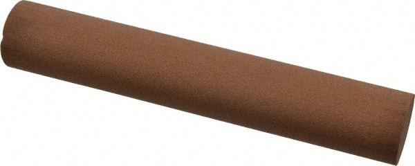 Norton - 6" Long x 1" Diam x 1" Thick, Aluminum Oxide Sharpening Stone - Round, Medium Grade - Best Tool & Supply