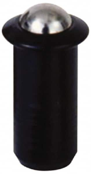 TE-CO - Press-Fit Ball Plungers Body Diameter (Decimal Inch): 0.3750 Body Length (Decimal Inch): 0.8680 - Best Tool & Supply