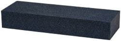 Norton - 6" Long x 2" Wide x 1" Thick, Silicon Carbide Sharpening Stone - Rectangle, Medium Grade - Best Tool & Supply