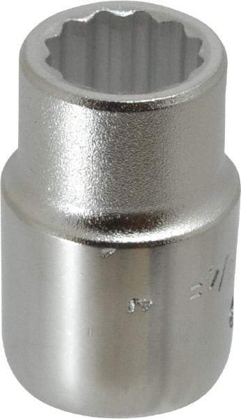 Blackhawk by Proto - 3/4", 3/4" Drive, Standard Hand Socket - 12 Points, 2" OAL, Chrome Finish - Best Tool & Supply