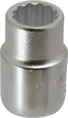 Blackhawk by Proto - 3/4", 3/4" Drive, Standard Hand Socket - 12 Points, 2" OAL, Chrome Finish - Best Tool & Supply