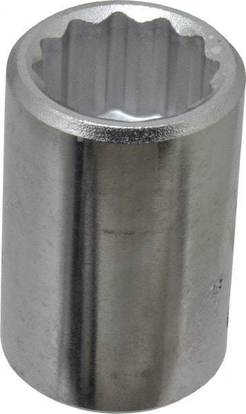 Blackhawk by Proto - 7/8", 3/4" Drive, Standard Hand Socket - 12 Points, 2" OAL, Chrome Finish - Best Tool & Supply