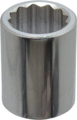 Blackhawk by Proto - 1-1/8", 3/4" Drive, Standard Hand Socket - 12 Points, 2-13/64" OAL - Best Tool & Supply