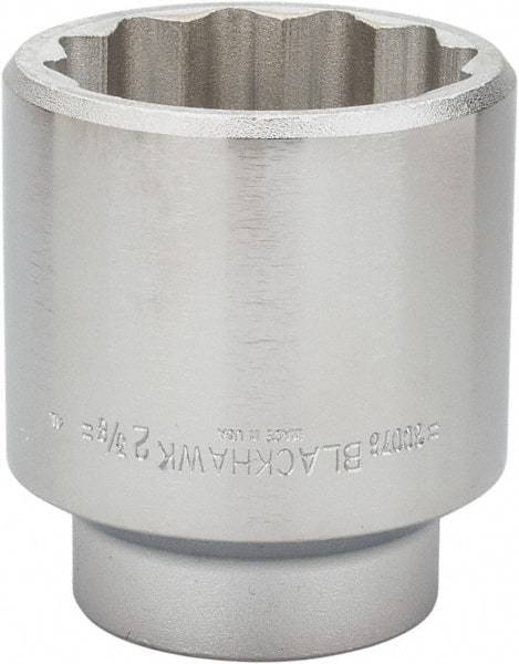 Blackhawk by Proto - 2-3/8", 3/4" Drive, Standard Hand Socket - 12 Points, 3-5/8" OAL - Best Tool & Supply