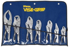 Irwin - 7 Piece Locking Plier Set - Comes in Kit Bag - Best Tool & Supply