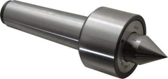 Riten - MT5 Taper Shank, 3-1/16" Head Diam 9,000 Lb Capacity Live Center - 5,000 Max RPM, 2-3/32" Head Length, 1-3/8" Point Diam, 1-13/16" Point Len, 2,800 Lb Max Workpc, 10-7/8" OAL, 2" Long Tip, Standard Point - Best Tool & Supply