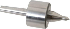 Riten - MT2 Taper Shank, 2-3/8" Head Diam 4,480 Lb Capacity Live Center - 4,000 Max RPM, 1-3/4" Head Length, 3/8" Point Diam, 1-7/8" Point Len, 310 Lb Max Workpc, 6-7/16" OAL, 5/8" Long Tip, Long Point - Best Tool & Supply