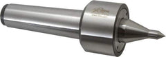 Riten - MT5 Taper Shank, 3-1/16" Head Diam 9,000 Lb Capacity Live Center - 5,000 Max RPM, 2-3/32" Head Length, 1/2" Point Diam, 2-1/2" Point Len, 1,100 Lb Max Workpc, 11-3/8" OAL, 15/16" Long Tip, Long Point - Best Tool & Supply