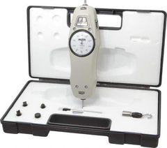 Imada - 100 Lb. Capacity, Mechanical Tension and Compression Force Gage - 1 lbf Resolution, Accurate Up to 0.3 (Full Scale), Metal Housing - Best Tool & Supply