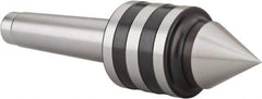 Value Collection - MT3 Taper Shank, 1.7717" Head Diam Live Center - 4,000 Max RPM, 1.2598" Point Diam, 2.95" Point Len, 705.48 Lb Max Workpc, 6.4567" OAL, 1.12" Long Tip, Standard Point - Best Tool & Supply