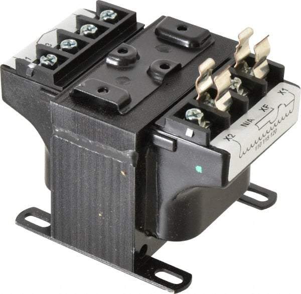 Eaton Cutler-Hammer - 1 Phase, 0.08 kVA, Control Transformer - 2 Input, 1 Output Winding, 50/60 Hz, 3-1/2 Inch Deep x 2-9/16 Inch High, 131°F Temp Rise - Best Tool & Supply