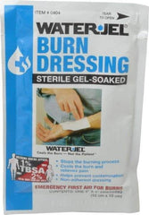 North - 4" Long x 4" Wide, General Purpose Gel Soaked Burn Dressing - White, Nonwoven Bandage - Best Tool & Supply