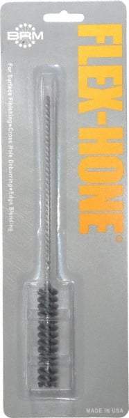 Brush Research Mfg. - 1/2" Bore Diam, 180 Grit, Silicon Carbide Flexible Hone - Extra Fine, 8" OAL - Best Tool & Supply