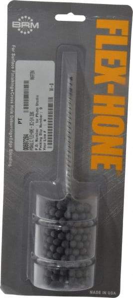 Brush Research Mfg. - 1-3/4" Bore Diam, 320 Grit, Silicon Carbide Flexible Hone - Extra Fine, 8" OAL - Best Tool & Supply