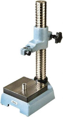 Mitutoyo - Cast Iron, Comparator Gage Stand - 464mm High, 150mm Base Length x 150mm Base Width x 64mm Base Height, Includes Holder - Best Tool & Supply