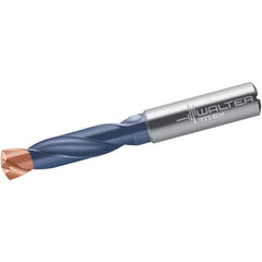 Walter-Titex - 1/8" 140° Spiral Flute Solid Carbide Screw Machine Drill Bit - Best Tool & Supply