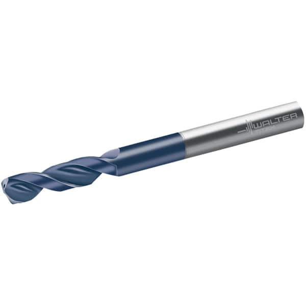 Walter-Titex - 6.5mm 150° Spiral Flute Solid Carbide Screw Machine Drill Bit - Best Tool & Supply