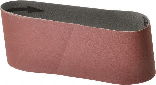 Porter-Cable - 2-1/2" Wide x 14" OAL, 180 Grit, Aluminum Oxide Abrasive Belt - Aluminum Oxide, Fine, Coated, X Weighted Cloth Backing - Best Tool & Supply