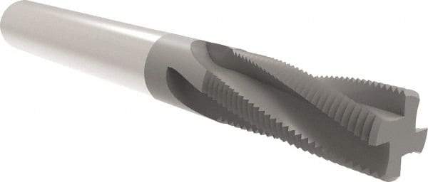 Allied Machine and Engineering - M36x4.00 Metric, 0.7835" Cutting Diam, 5 Flute, Solid Carbide Helical Flute Thread Mill - Internal/External Thread, 40mm LOC, 105mm OAL, 20mm Shank Diam - Best Tool & Supply