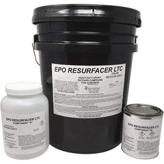 Made in USA - 50 Lb Concrete Repair/Resurfacing - Medium Gray, 25 Sq Ft Coverage, Epoxy Resin - Best Tool & Supply