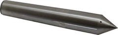 Made in USA - Carbide-Tipped Alloy Steel Standard Point Solid Dead Center - Jarno 9 Taper, 6-3/4" OAL - Best Tool & Supply