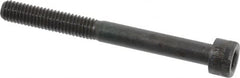 M6x1.00 60mm Length Under Head Hex Socket Drive Low Socket Cap Screw Grade 12.9 Alloy Steel, Black Oxide Finish, Metric