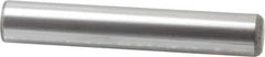 Made in USA - 1" Diam x 6" Pin Length Grade 8 Alloy Steel Standard Dowel Pin - Bright Finish, C 47-58 & C 60 (Surface) Hardness, 117,800 Lb (Single Shear), 235,600 Lb (Double Shear) Breaking Strength, 1 Beveled & 1 Rounded End - Best Tool & Supply