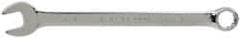 Paramount - 7/16" 12 Point Combination Wrench - 5-3/4" OAL, Chrome Vanadium Steel, Polished Finish - Best Tool & Supply