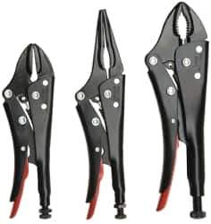 Proto - 3 Piece Locking Plier Set - Comes in Pouch - Best Tool & Supply