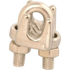 Campbell - Wire Rope Hardware & Accessories Type: Wire Rope Clip For Rope Diameter: 1/8 (Inch) - Best Tool & Supply