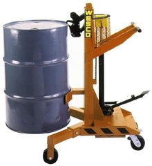 Wesco Industrial Products - 1,100 Lb Load Capacity, 55 Gal Drum Transporter - For 55 Gal Drums - Best Tool & Supply