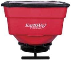 Made in USA - 100 Lb Polyethylene Vehicle Mounted Landscape Spreader - 12 Volt - Best Tool & Supply