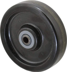 Albion - 6 Inch Diameter x 1-1/2 Inch Wide, Phenolic Caster Wheel - 500 Lb. Capacity, 1-27/32 Inch Hub Length, 3/4 Inch Axle Diameter, Roller Bearing - Best Tool & Supply