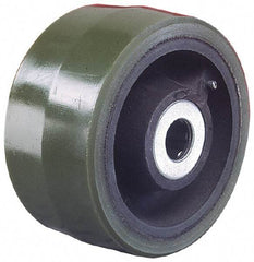 Albion - 4 Inch Diameter x 3-1/4 Inch Wide, Polyurethane Caster Wheel - 1,200 Lb. Capacity, 3-1/4 Inch Hub Length, 1-1/4 Inch Axle Diameter, Roller Bearing - Best Tool & Supply