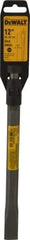 DeWALT - 1" Head Width, 12" OAL, 1-1/4" Shank Diam, Cold Chisel - Spline Drive, Spline Shank, Steel - Best Tool & Supply