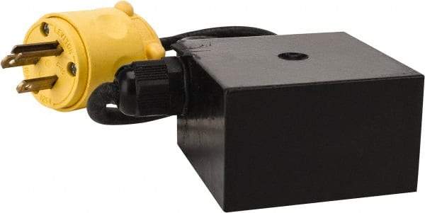 Mag-Mate - 2-1/2" Long, 16 Watts, 370 Lb Max Magnetic Pull Electromagnet - 1/4-20 Thread, 120 AC Output Voltage - Best Tool & Supply