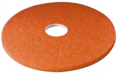 3M - Spray Buffing Pad - 23" Machine, Red Pad, Polyester - Best Tool & Supply