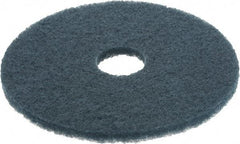 3M - Scrubbing Pad - 16" Machine, Blue Pad, Nylon & Polyester - Best Tool & Supply