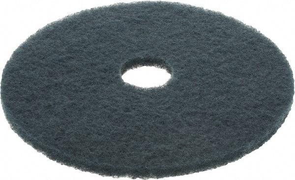 3M - Scrubbing Pad - 18" Machine, Blue Pad, Nylon & Polyester - Best Tool & Supply