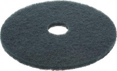 3M - Scrubbing Pad - 18" Machine, Blue Pad, Nylon & Polyester - Best Tool & Supply