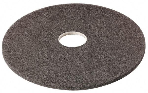 3M - Stripping Pad - 17" Machine, Black Pad, Nylon & Polyester - Best Tool & Supply