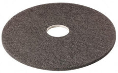 3M - Stripping Pad - 23" Machine, Black Pad, Nylon & Polyester - Best Tool & Supply