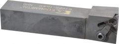 Kennametal - CTFP, Right Hand Cut, 0° Lead Angle, 1" Shank Height x 1" Shank Width, Positive Rake Indexable Turning Toolholder - 5" OAL, TP..42. Insert Compatibility, Series Kendex - Best Tool & Supply