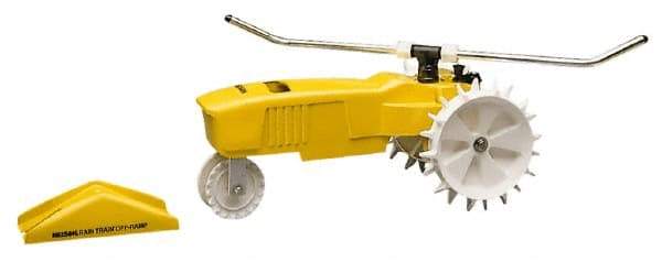 Nelson - 3/4-8 NH Rotary Lawn Sprinkler - Above Ground, Travelling, Wheel Style Base - Best Tool & Supply