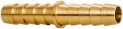 Parker - Hose Barb x Hose Barb Hose Mender - 5/16" ID Hose x 0.353" OD Hose, Brass - Best Tool & Supply