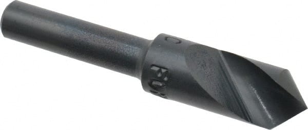 M.A. Ford - 3/8" Head Diam, 1/4" Shank Diam, 1 Flute 90° High Speed Steel Countersink - Best Tool & Supply