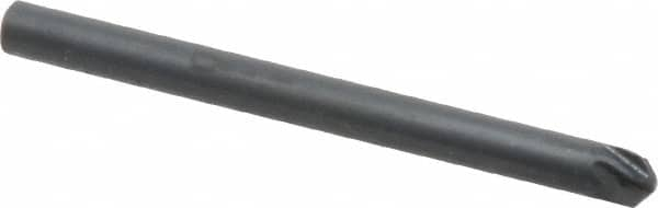 M.A. Ford - 1/8" Head Diam, 1/8" Shank Diam, 6 Flute 100° High Speed Steel Countersink - Best Tool & Supply