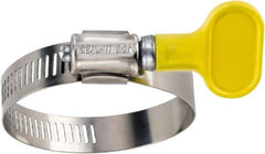 IDEAL TRIDON - SAE Size 4, 5/16 to 5/8" Diam, Stainless Steel Turn-Key Worm Drive Clamp - 5/16" Wide, Material Grade 201, Series 5Y - Best Tool & Supply