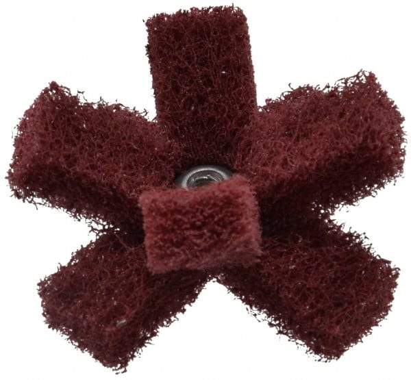 Standard Abrasives - 2 Inch Diameter Unmounted Buffing Wheel - 2 Ply, Scrubber Wheel, Medium Grade - Best Tool & Supply